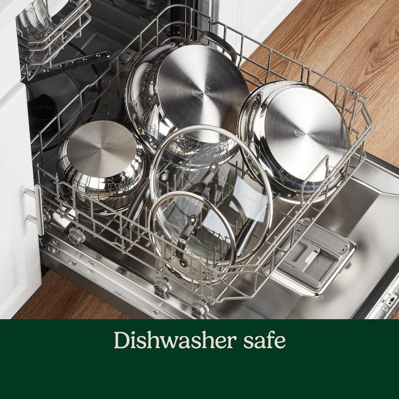 slide 7 of 8, Cuisinart Radiant Pro 2pc (8" and 10") Stainless Steel Fry Pan Set, 2 ct