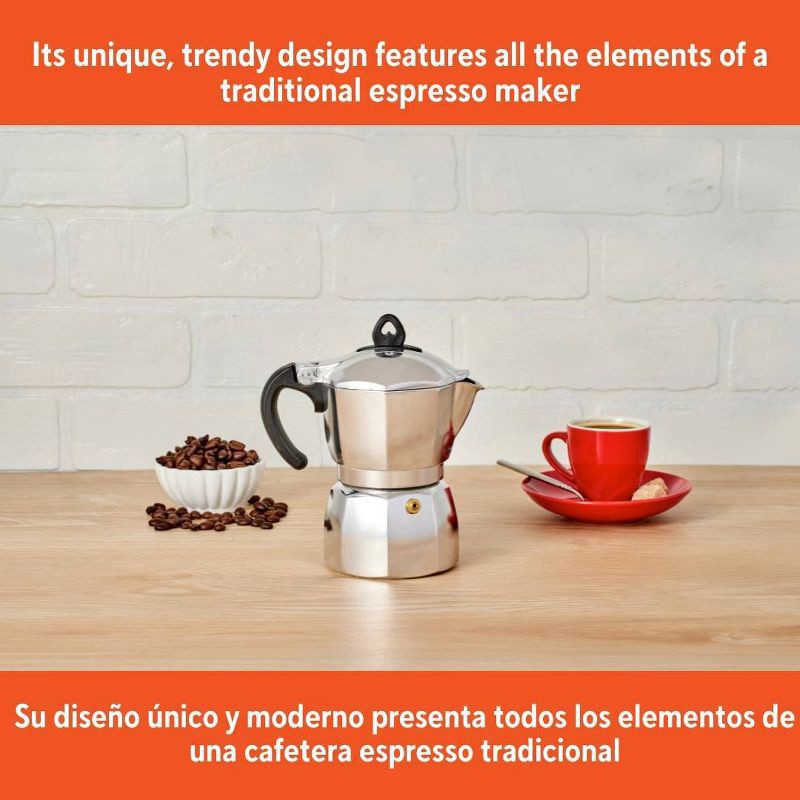 slide 3 of 6, IMUSA 3c Epic Stovetop Espresso Maker, 1 ct
