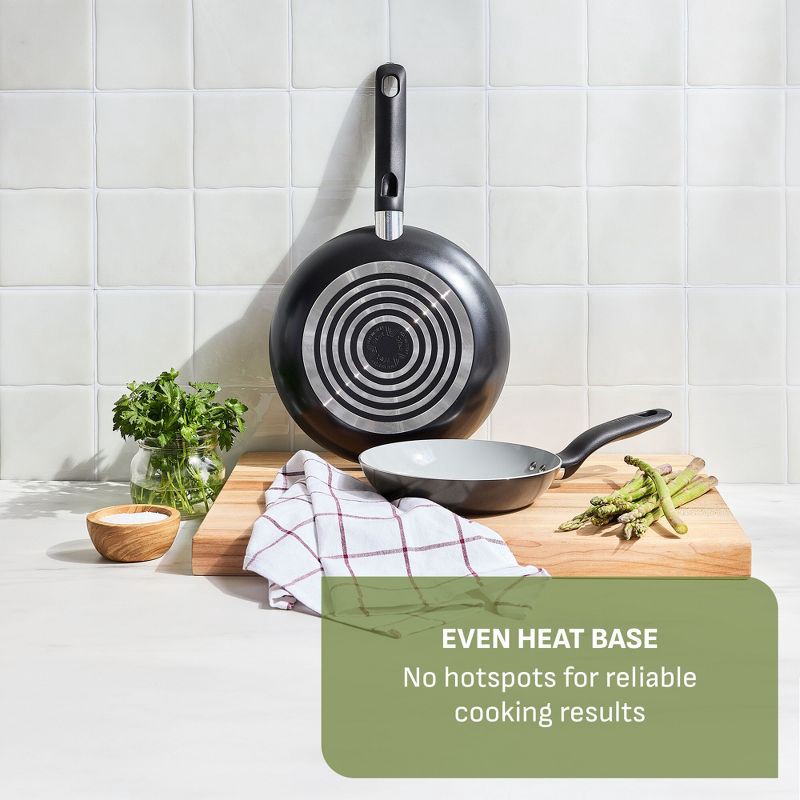 slide 5 of 10, T-Fal Simply Cook 12" Ceramic Nonstick Fry Pan Black, 1 ct