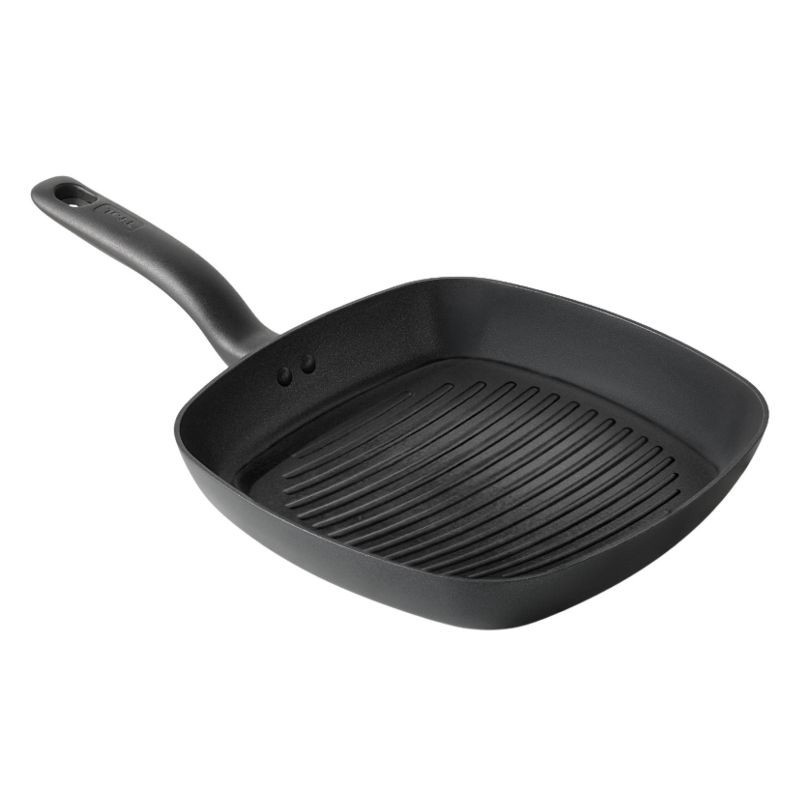 slide 1 of 7, T-Fal Simply Cook 10.25" Nonstick Square Grill Pan Black, 1 ct