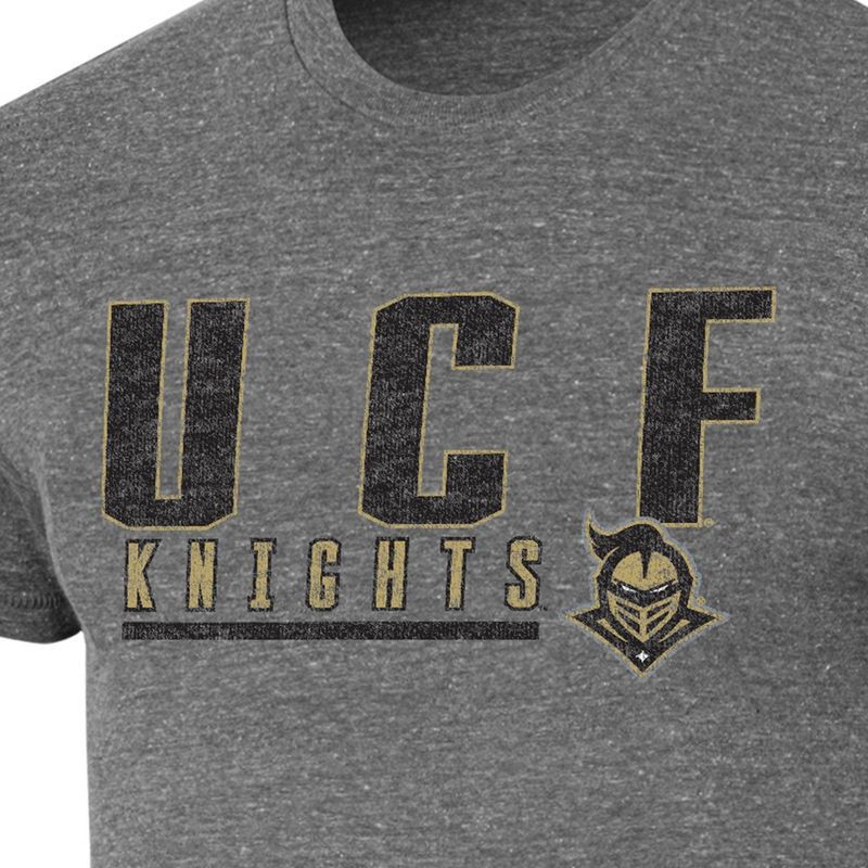 slide 3 of 3, NCAA UCF Knights Men's Gray Tri-Blend Short Sleeve T-Shirt - L, 1 ct