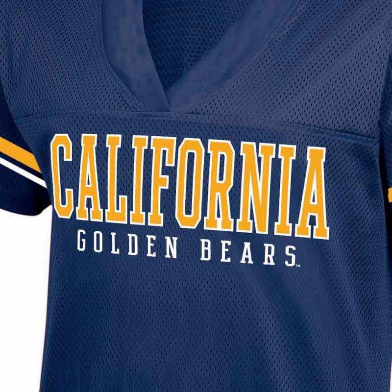 slide 3 of 3, NCAA Cal Golden Bears Women's White Jersey - L, 1 ct