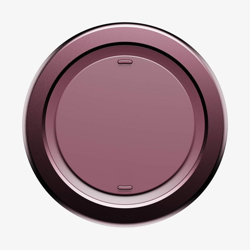 slide 4 of 6, ohsnap! Snap Grip Luxe Magnetic Phone Grip - Ultra Thin, Fits Any Phone - Cranberry Crush: Compatible with Wireless Charging, 1 ct