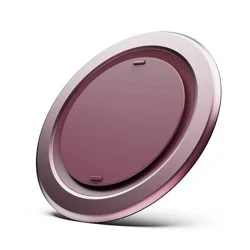 ohsnap! Snap Grip Luxe Magnetic Phone Grip - Ultra Thin, Fits Any Phone - Cranberry Crush: Compatible with Wireless Charging