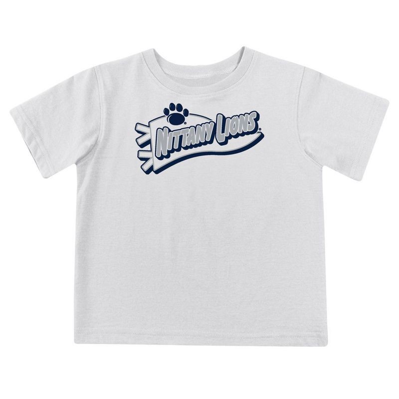 slide 5 of 5, NCAA Penn State Nittany Lions Toddler Boys' 2pk Short Sleeve and Long Sleeve T-Shirts - 4T, 2 ct