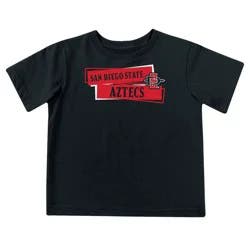 NCAA San Diego State Aztecs Toddler Boys' 2pk Short Sleeve and Long Sleeve T-Shirts - 4T