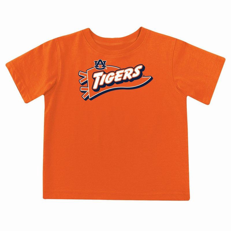 slide 3 of 5, NCAA Auburn Tigers Toddler Boys' 2pk Short Sleeve and Long Sleeve T-Shirts - 2T, 2 ct