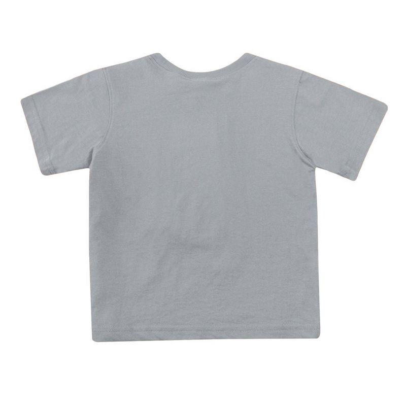 slide 4 of 5, NCAA Ohio State Buckeyes Toddler Boys' 2pk Short Sleeve and Long Sleeve T-Shirts - 3T: Solid Jersey Pullover Set, 2 ct