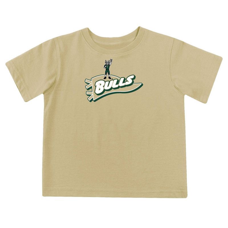 slide 2 of 5, NCAA South Florida Bulls Toddler Boys' 2pk Short Sleeve and Long Sleeve T-Shirts - 4T, 2 ct