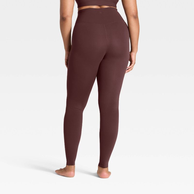 slide 5 of 5, Women's Everyday Soft Ultra High-Rise Leggings - All In Motion™ Dark Brown XS, 1 ct