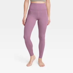 Women's Everyday Soft Ultra High-Rise Pocketed Leggings - All In Motion™ Mauve M