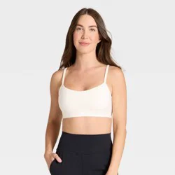 Women's Everyday Soft Light Support Bra - All In Motion™ Cream M