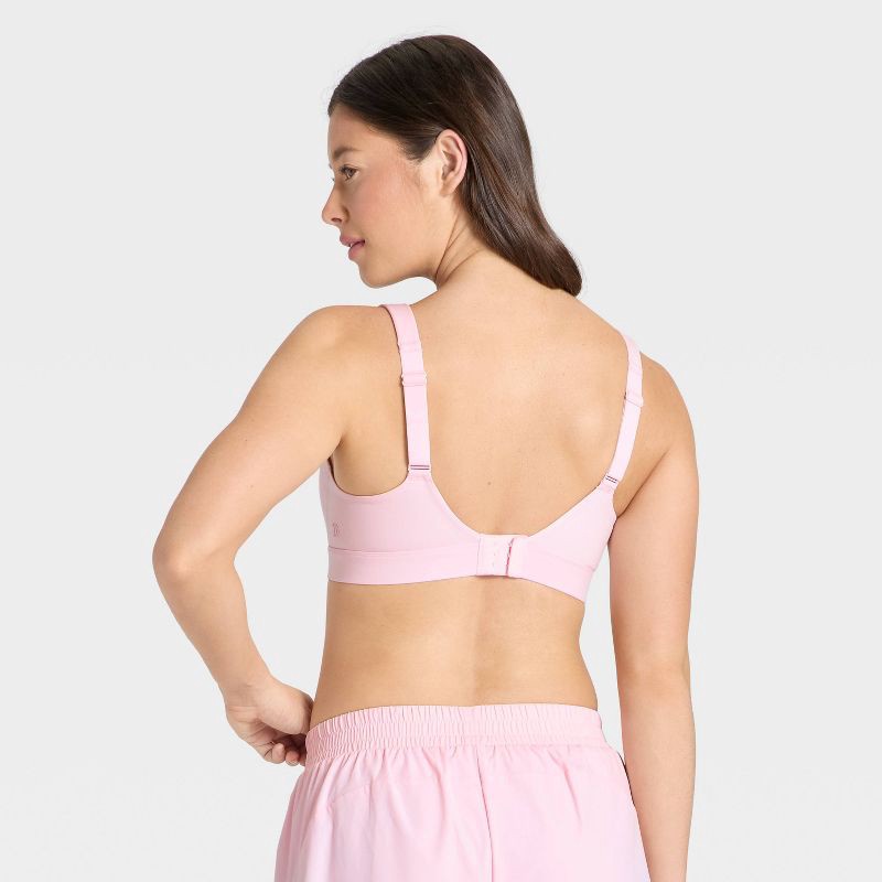 slide 2 of 5, Women's High Support Sports Bra - All In Motion™ Light Pink XS, 1 ct