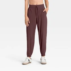 Women's Active Light Mid-Rise Joggers - All In Motion™ Brown S