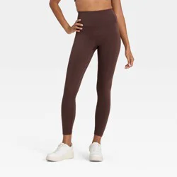 Women's Dynamic Flex High-Rise 7/8 Leggings - All In Motion™ Brown M