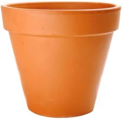 Artevasi Round 4-in W x 4-in L x 4-in H Terracotta Terracotta Indoor/Outdoor Planter