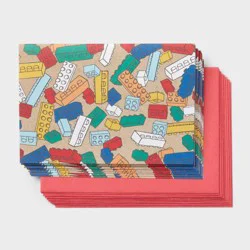 10ct Toy Blocks Note Card Set with Envelopes Blank Inside - Spritz™