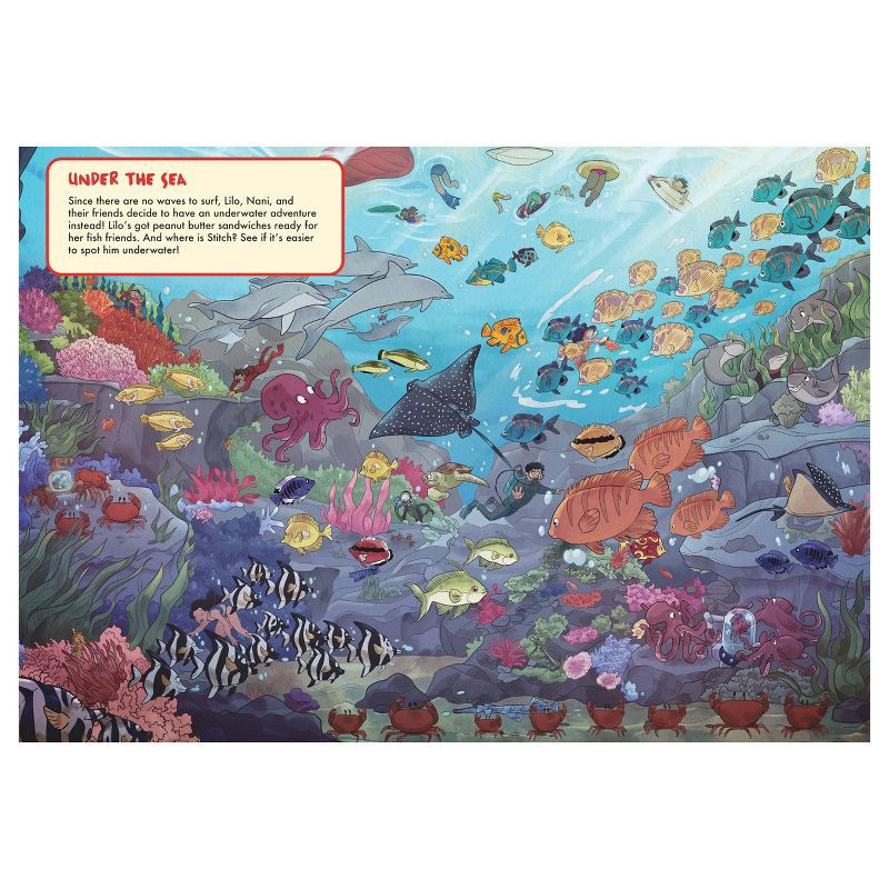 slide 2 of 4, Lilo & Stitch Disney: Where's Stitch? Look and Find - by Pi Kids (Hardcover), 1 ct