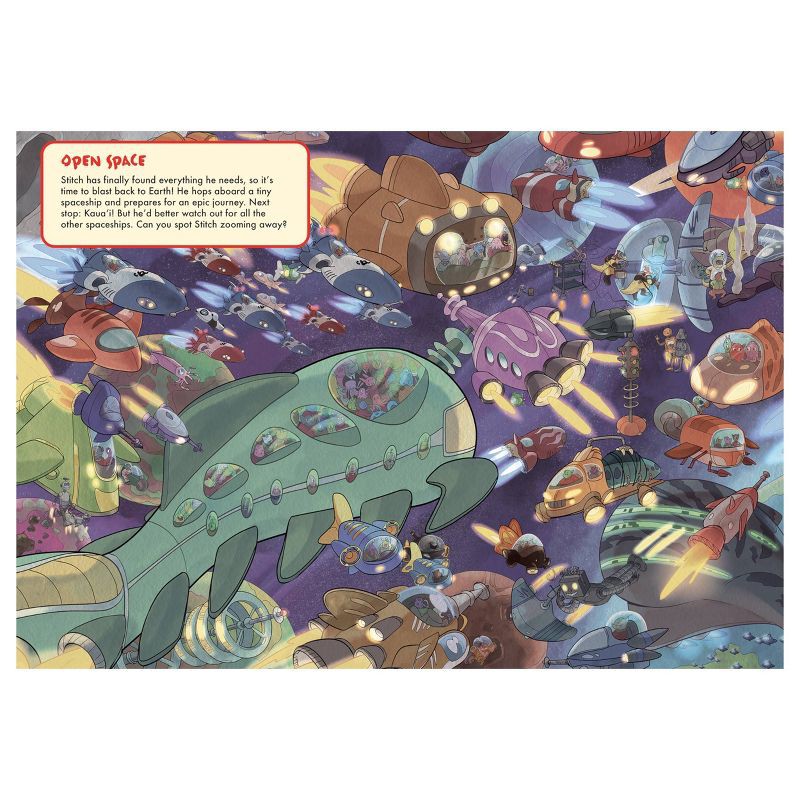 slide 3 of 4, Lilo & Stitch Disney: Where's Stitch? Look and Find - by Pi Kids (Hardcover), 1 ct