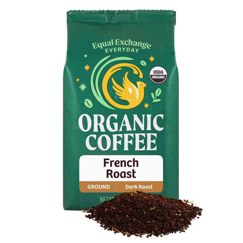 slide 2 of 4, Equal Exchange Organic French Roast Ground Coffee - 9oz, 9 oz