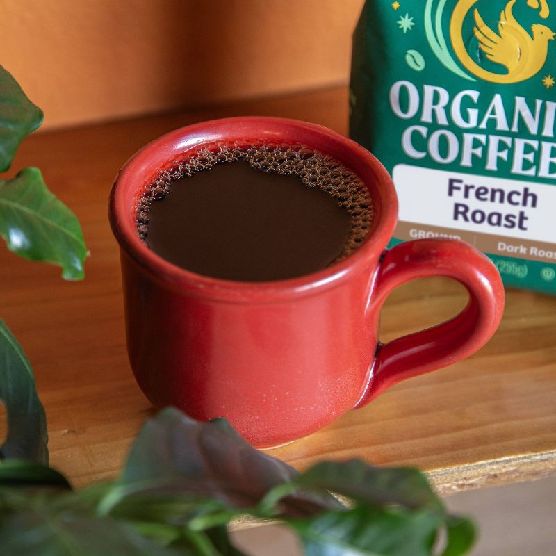 slide 4 of 4, Equal Exchange Organic French Roast Ground Coffee - 9oz, 9 oz