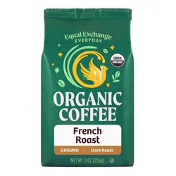 Equal Exchange Organic French Roast Ground Coffee - 9oz