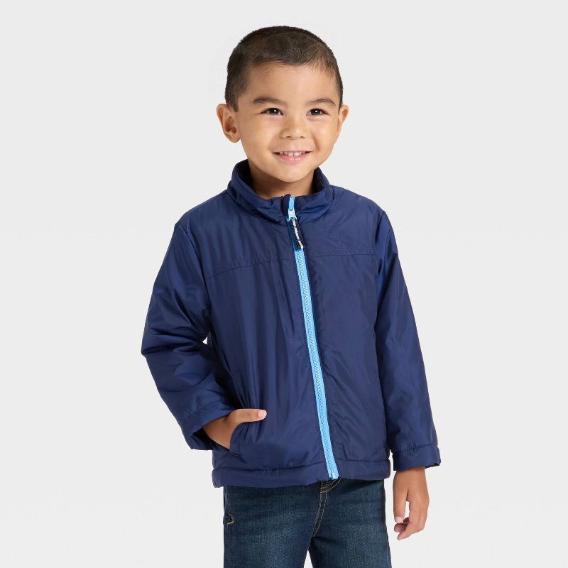 slide 4 of 4, Toddler Boys' Racecar 3-in-1 Snowplay Jacket - Cat & Jack™ Red 3T, 1 ct