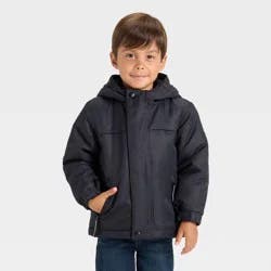 Toddler Boys' 3-in-1 Snowplay Jacket - Cat & Jack™ Black 18M