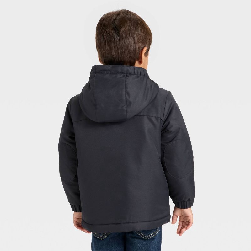 slide 2 of 4, Toddler Boys' 3-in-1 Snowplay Jacket - Cat & Jack™ Black 2T, 1 ct