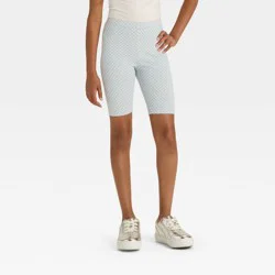 Girls' Bike Shorts - Cat & Jack™ Light Blue XS