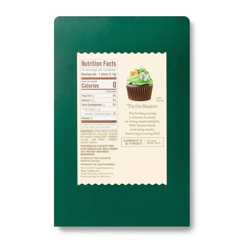 slide 2 of 3, Holiday Gold and Silver Bows Icing Decorations - 24ct/2.57oz - Favorite Day™, 24 ct, 2.57 oz