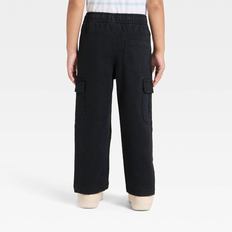 slide 2 of 3, Toddler Boys' Cargo Pants - Cat & Jack™ Black 18M, 1 ct
