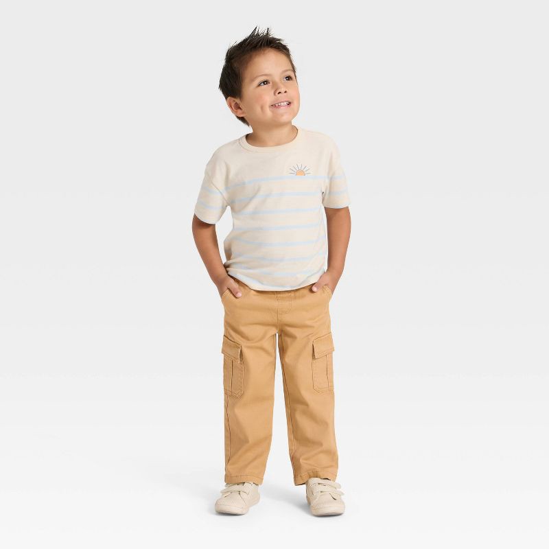 slide 3 of 3, Toddler Boys' Cargo Pants - Cat & Jack™ Brown 2T, 1 ct