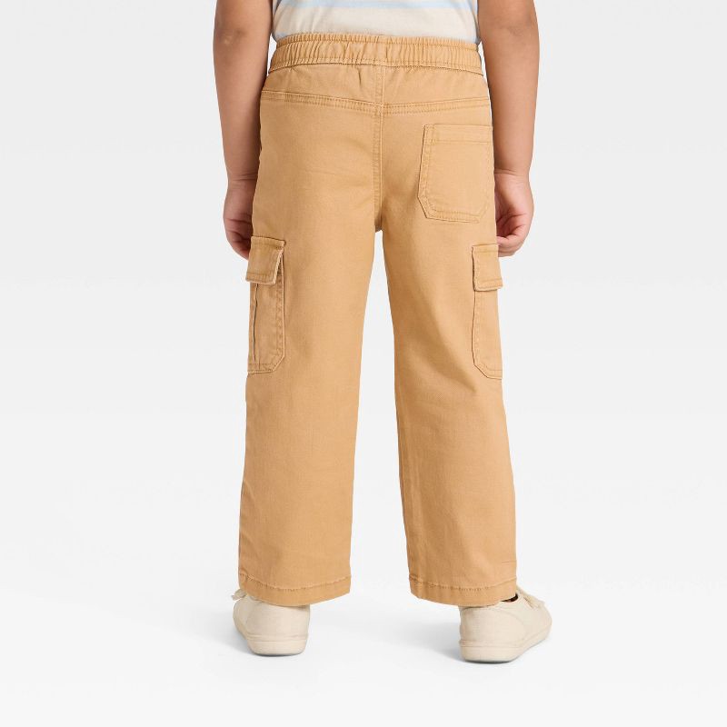 slide 2 of 3, Toddler Boys' Cargo Pants - Cat & Jack™ Brown 3T, 1 ct