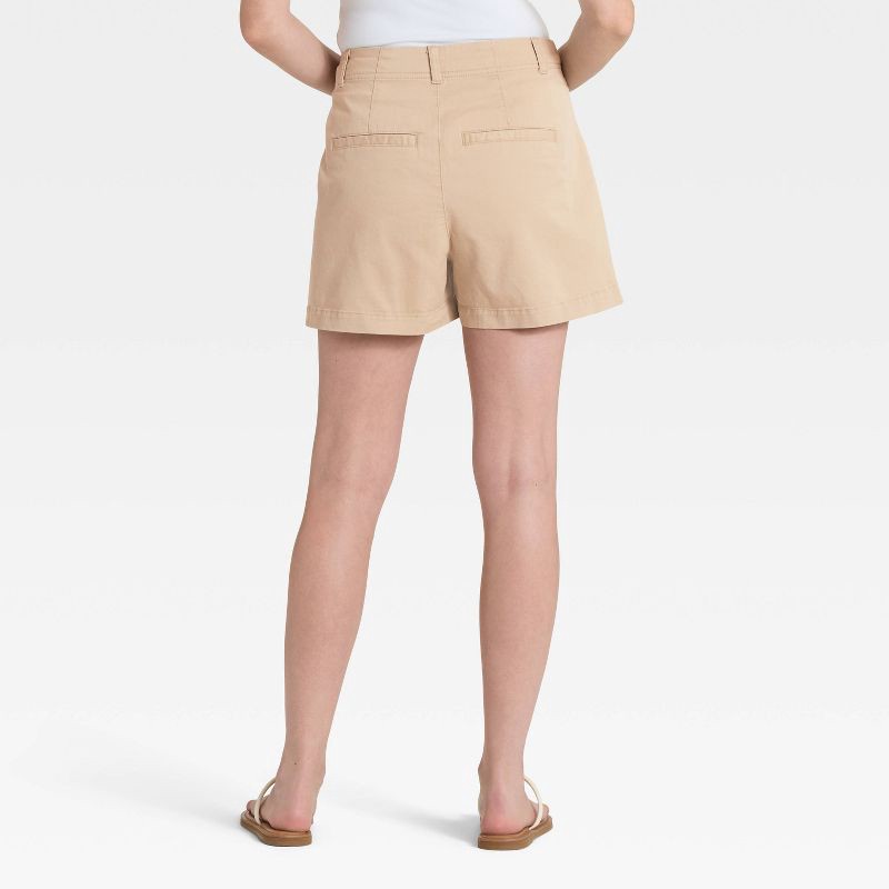 slide 2 of 3, Women's High-Rise Cargo Shorts - Universal Thread™ Tan 12, 1 ct
