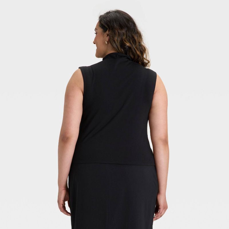 slide 2 of 3, Women's Tank Top - A New Day™ Black XXL, 1 ct