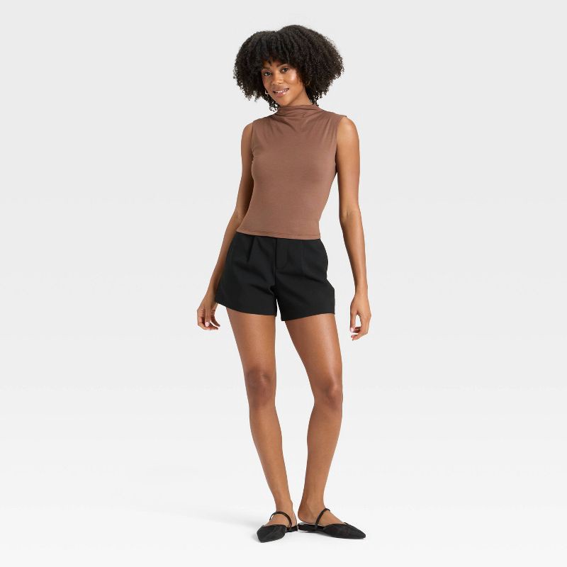 slide 3 of 4, Women's Tank Top - A New Day™ Brown XL, 1 ct