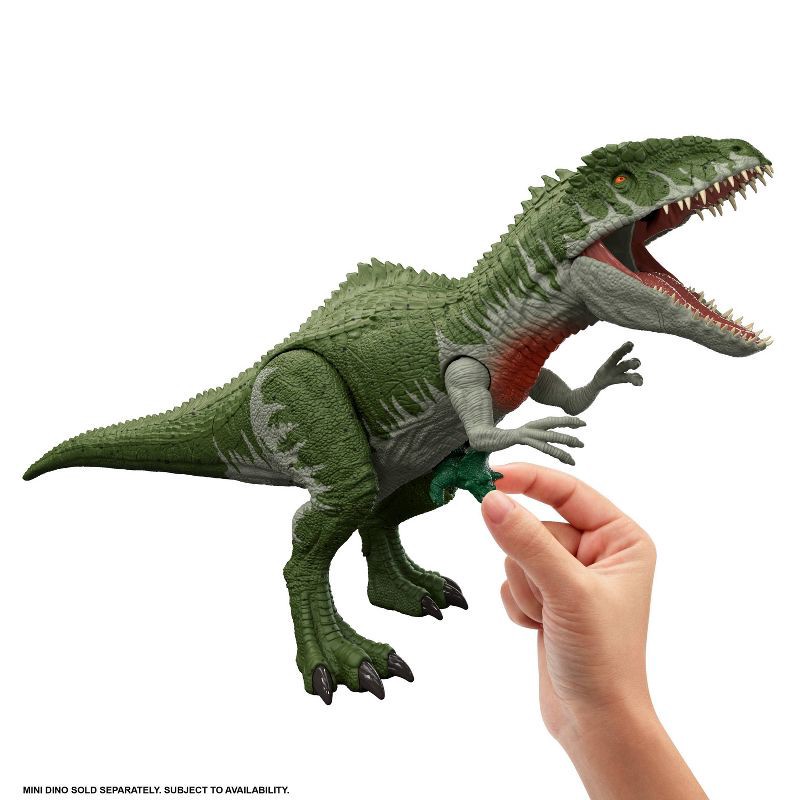 slide 5 of 11, Jurassic World 2-Pack of Dinosaur Figures Giganotosaurus & Therizinosaurus, Attack Actions, 1 ct