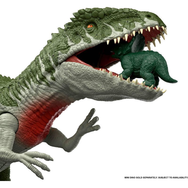 slide 7 of 11, Jurassic World 2-Pack of Dinosaur Figures Giganotosaurus & Therizinosaurus, Attack Actions, 1 ct