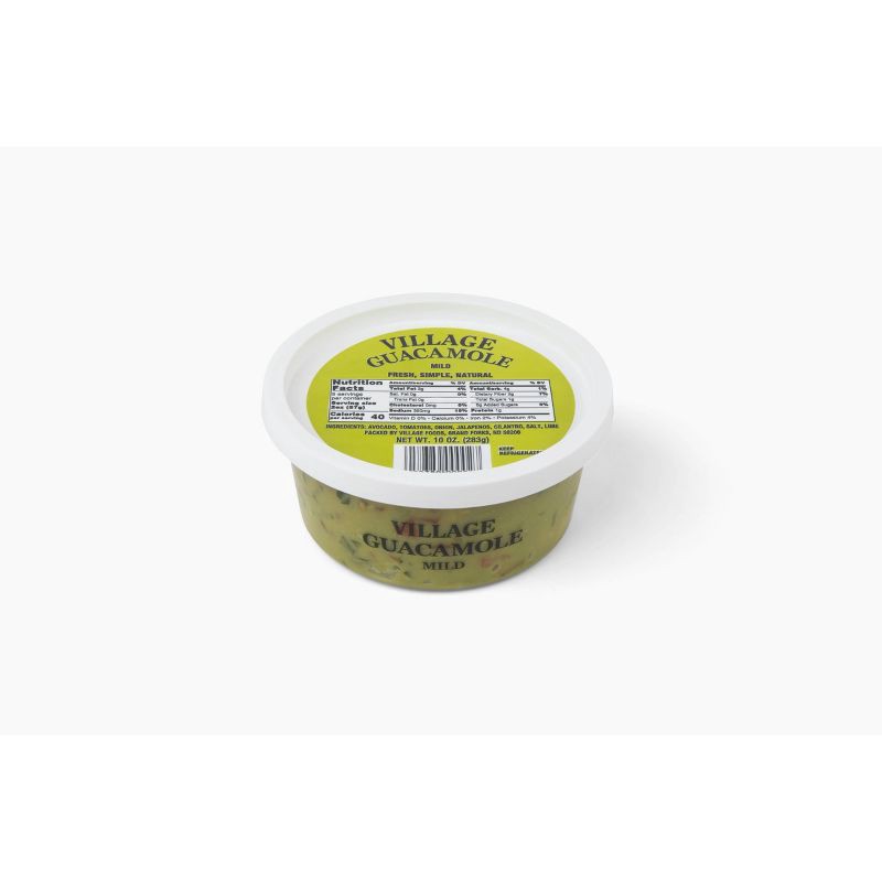 slide 2 of 5, Village Foods Mild Guacamole - 10oz, 10 oz