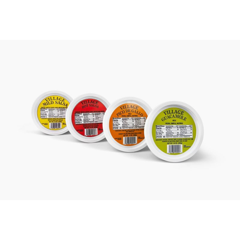 slide 3 of 6, Village Foods Mild Pico De Gallo - 14oz, 14 oz