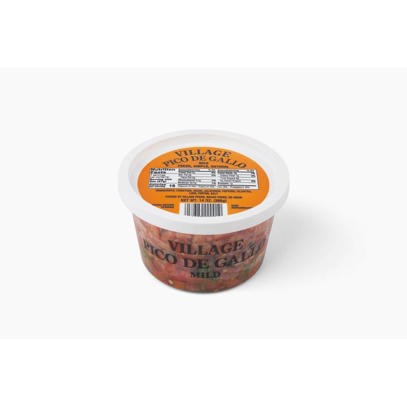 slide 4 of 6, Village Foods Mild Pico De Gallo - 14oz, 14 oz
