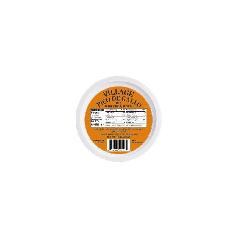 slide 6 of 6, Village Foods Mild Pico De Gallo - 14oz, 14 oz