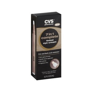 slide 1 of 1, CVS Pharmacy CVS 7 in 1 Complete Tinted Eye Cream, Line & Dark Circle Minimizer, 0.2 oz