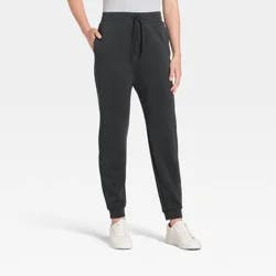 Women's Airy Sleek Jogger Sweatpants - All In Motion™ Black XS