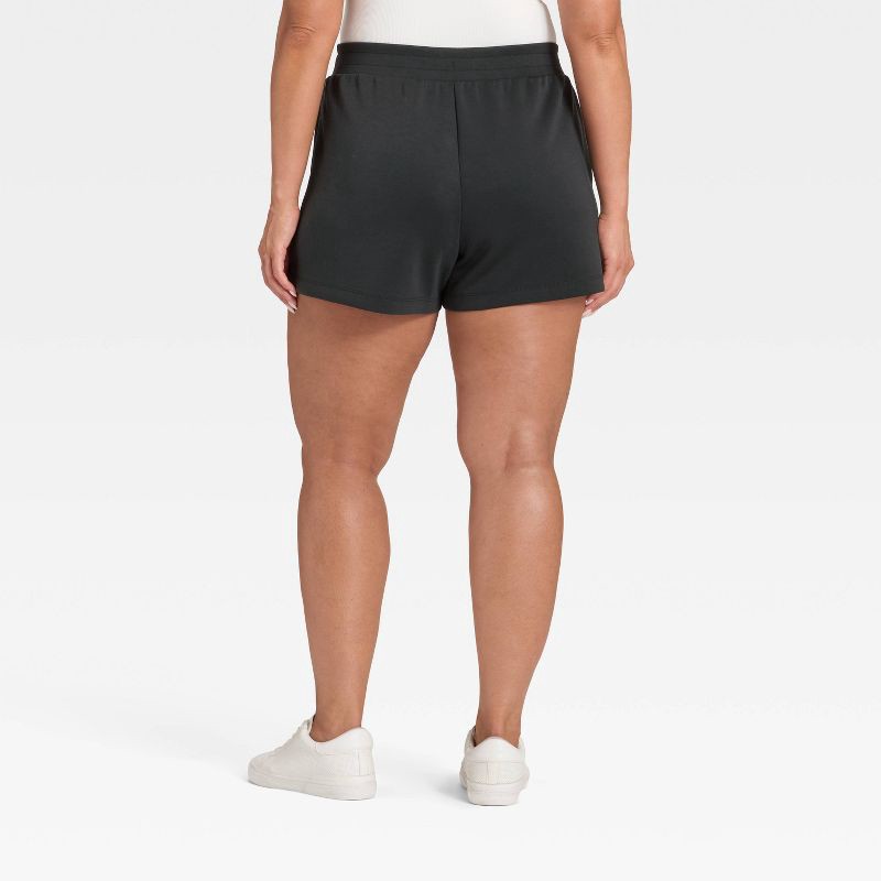 slide 5 of 5, Women's Airy Sleek Shorts 3.5" - All In Motion™ Black XL, 1 ct