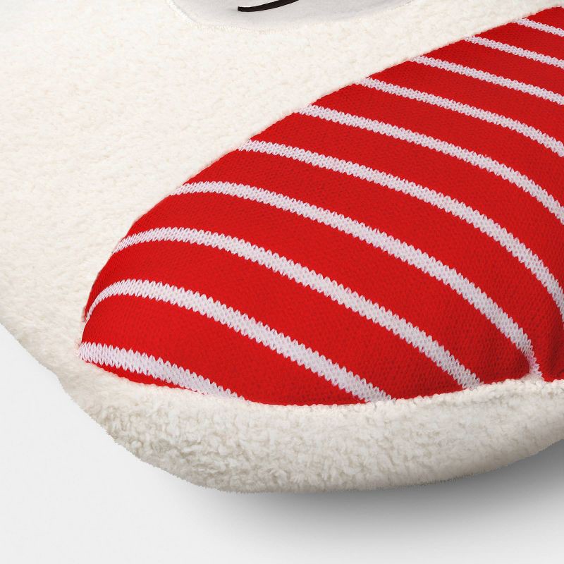 slide 4 of 4, Christmas Beary the Bear Throw Pillow White - Wondershop™, 1 ct