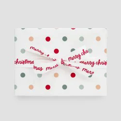 Sugar Paper + Target 118"x30" Colorful Polka Dot Christmas Wrapping Paper - Sugar Paper™ + Target
