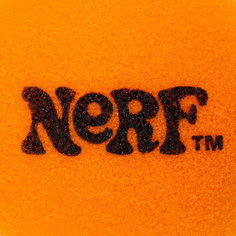 slide 3 of 10, NERF Foam Retro Hand Ball - Orange, 1 ct