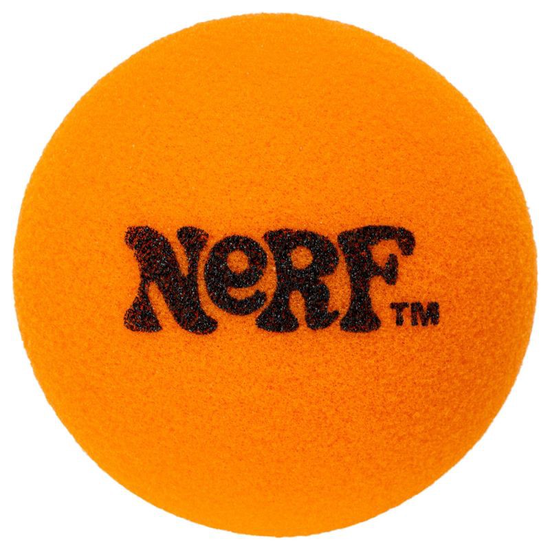 slide 1 of 10, NERF Foam Retro Hand Ball - Orange, 1 ct